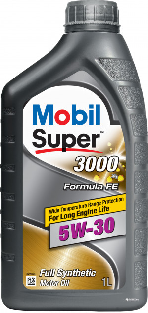Каталог Mobil Super 3000 X1 Formula FE 5W-30 1л Синтетическое моторное масло 